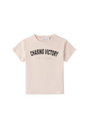 T-shirt imprimé - light beige