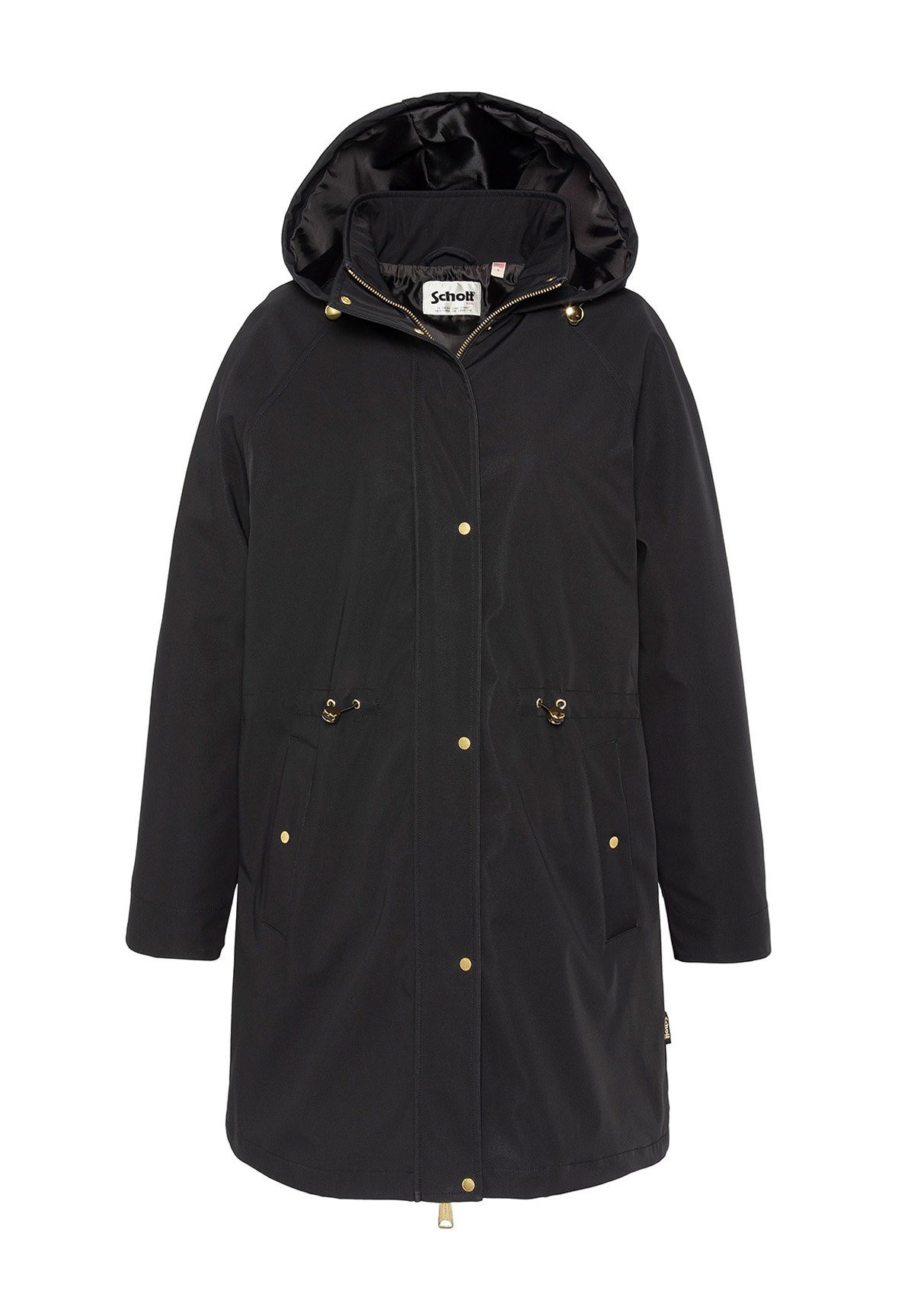 Schott Parka noir/black Zalando