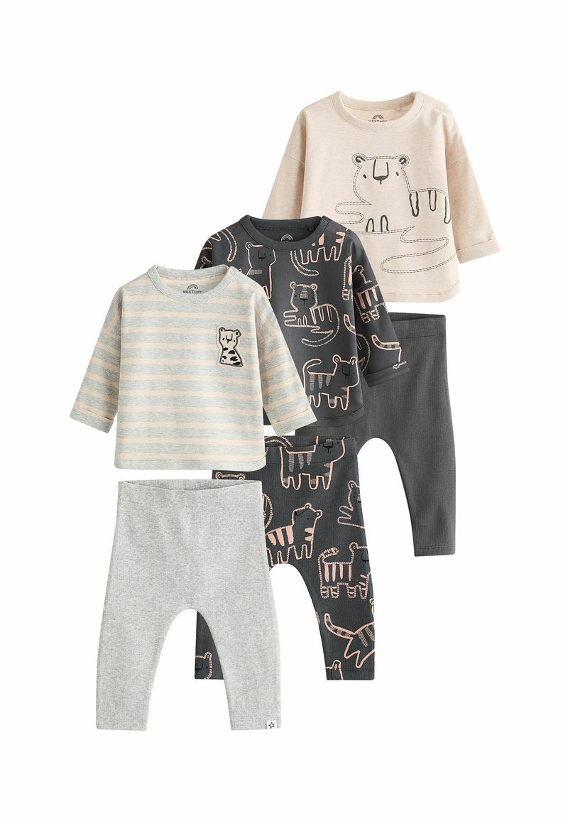 Next SET 6 PACK REGULAR FIT - Leggings - Hosen - mono tiger