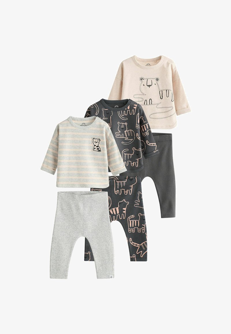 Next SET 6 PACK REGULAR FIT - Leggings - Trousers - mono tiger