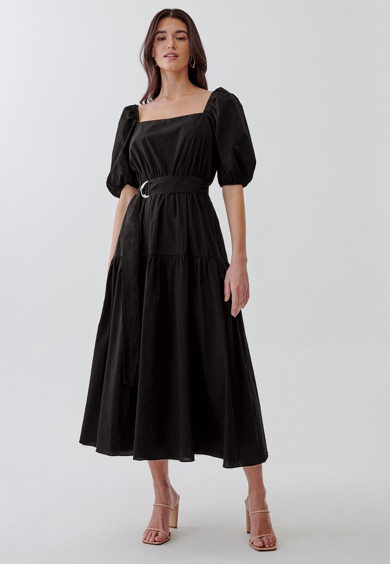 TUSSAH JANIE MIDI - Kasdienė suknelė - black