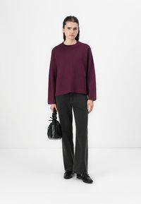 Vero Moda VMSILJE O-NECK BOXY - Džemperis - winetasting