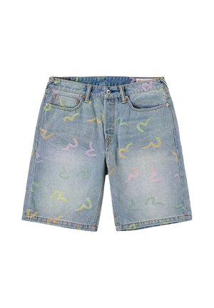 Evisu, SHORTS - Shorts di jeans - blue