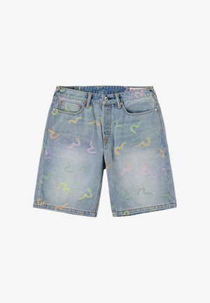 Evisu, SHORTS - Shorts di jeans - blue
