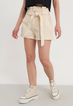 Denimové šortky - offwhite