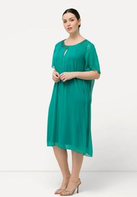 Ulla Popken LAYERED  - Jurk - teal
