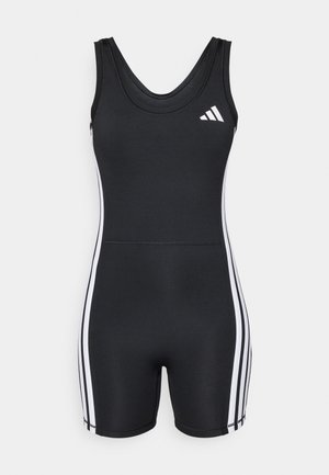 adidas Performance ONESIE  - Gym suit - black/white