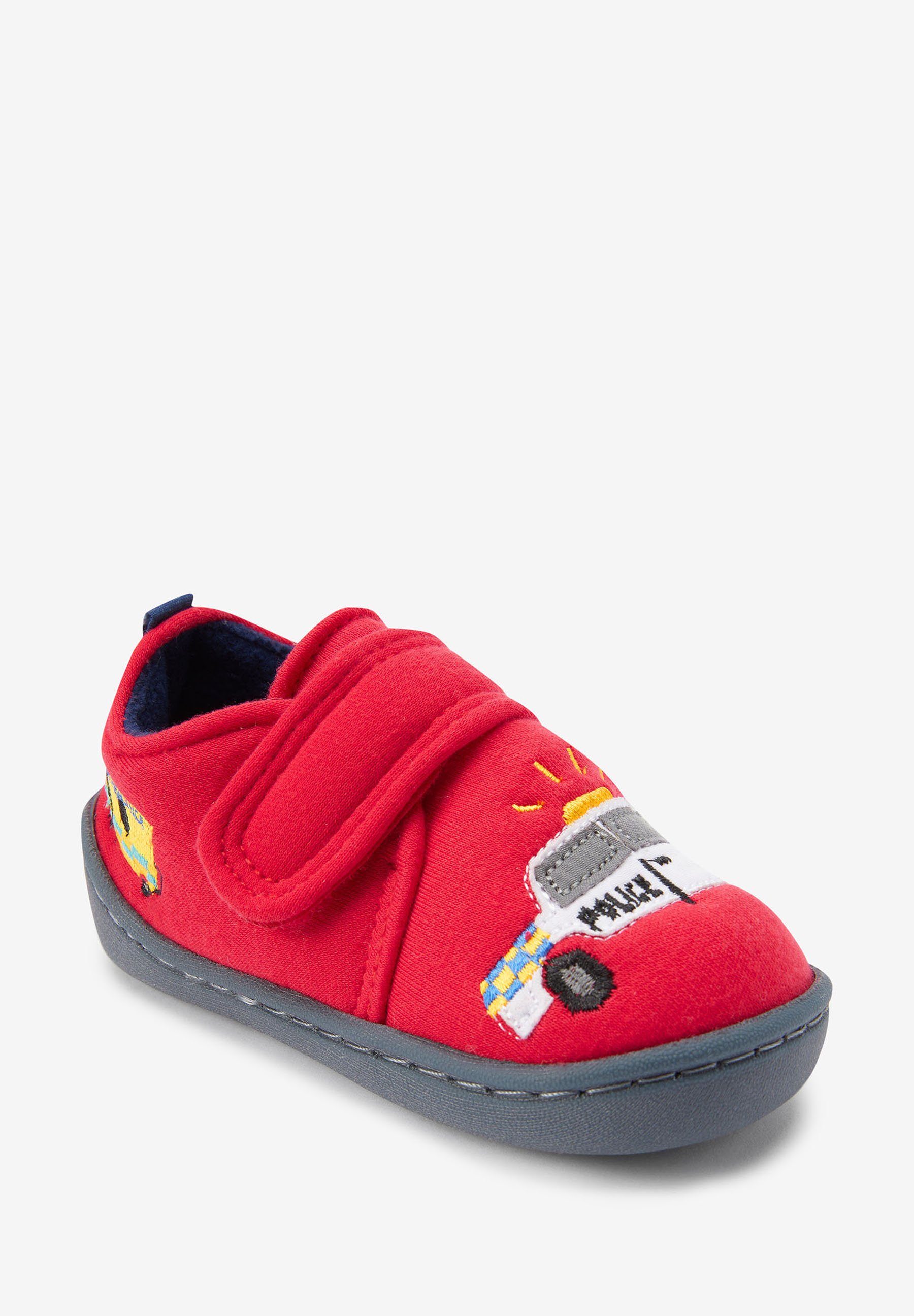 red dinosaur slippers