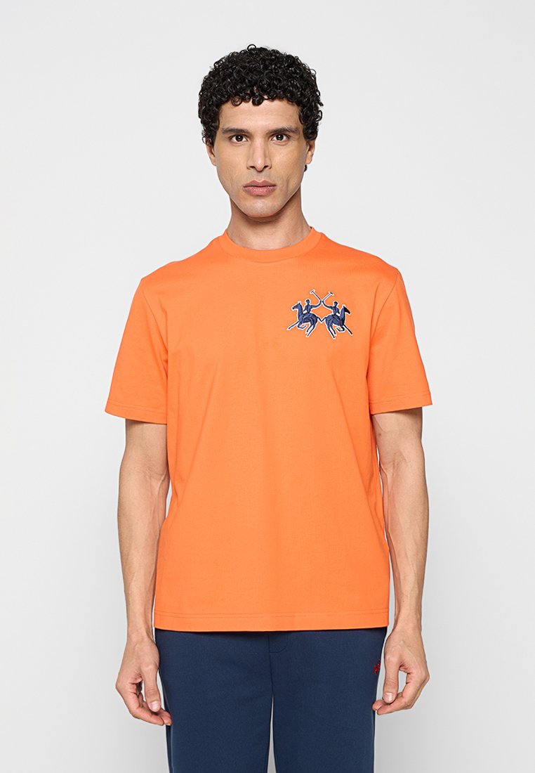 LA MARTINA T-shirt print rood