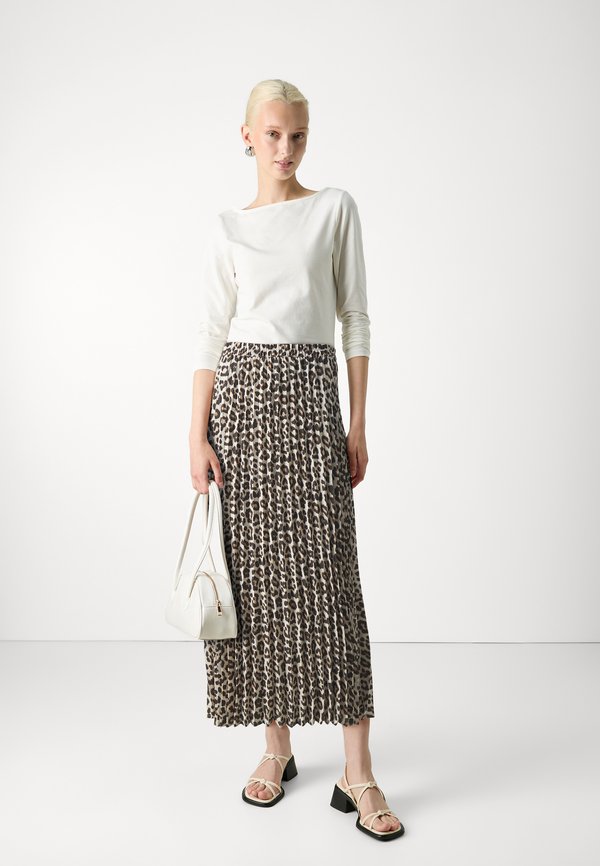 ONLALMA LIFE SKIRT - Pleated skirt - pumice stone4