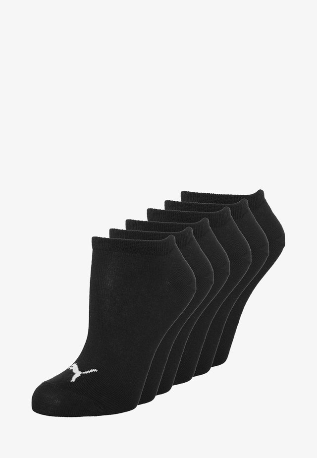 SNEAKER PLAIN 6 PACK UNISEX - Stopki - black
