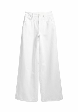 Desigual WIDE LEG BASIC  - Pernera ancha - white