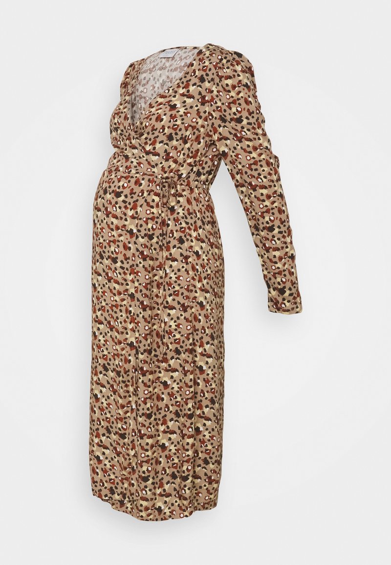 Pieces Maternity Maxi-jurk groen Pieces Maternity Maxi-jurk groen