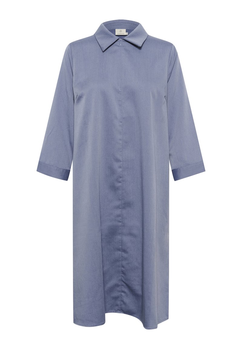 Kaffe Blousejurk blauw Kaffe Blousejurk blauw
