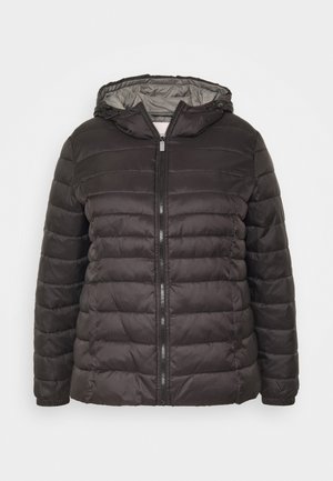 ONLY Carmakoma, CARTAHOE HOOD JACKET - Ελαφρύ μπουφάν - black