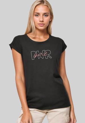 CLASSIC ROLL UP  D-PWR - T-Shirt print - black