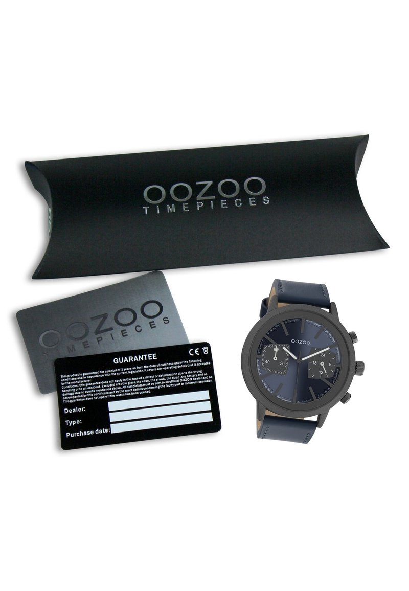Herren Analoguhren | OOZOO Chronograph dunkelblau grau/dunkelblau - OG39108 Herren Analoguhren | OOZOO Chronograph dunkelblau grau/dunkelblau - OG39108
