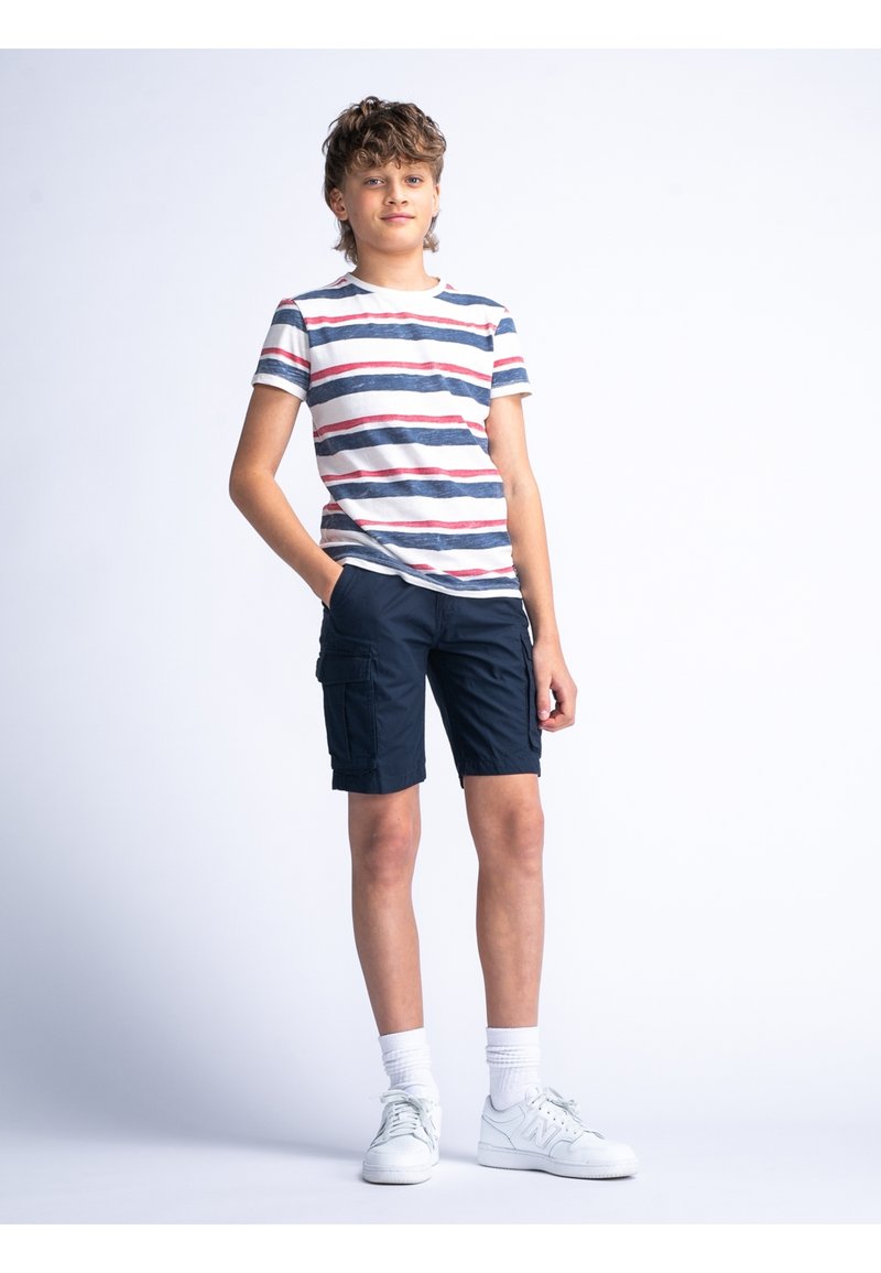 Petrol Industries SANDWHISPER - Pantalones cargo - navy blue