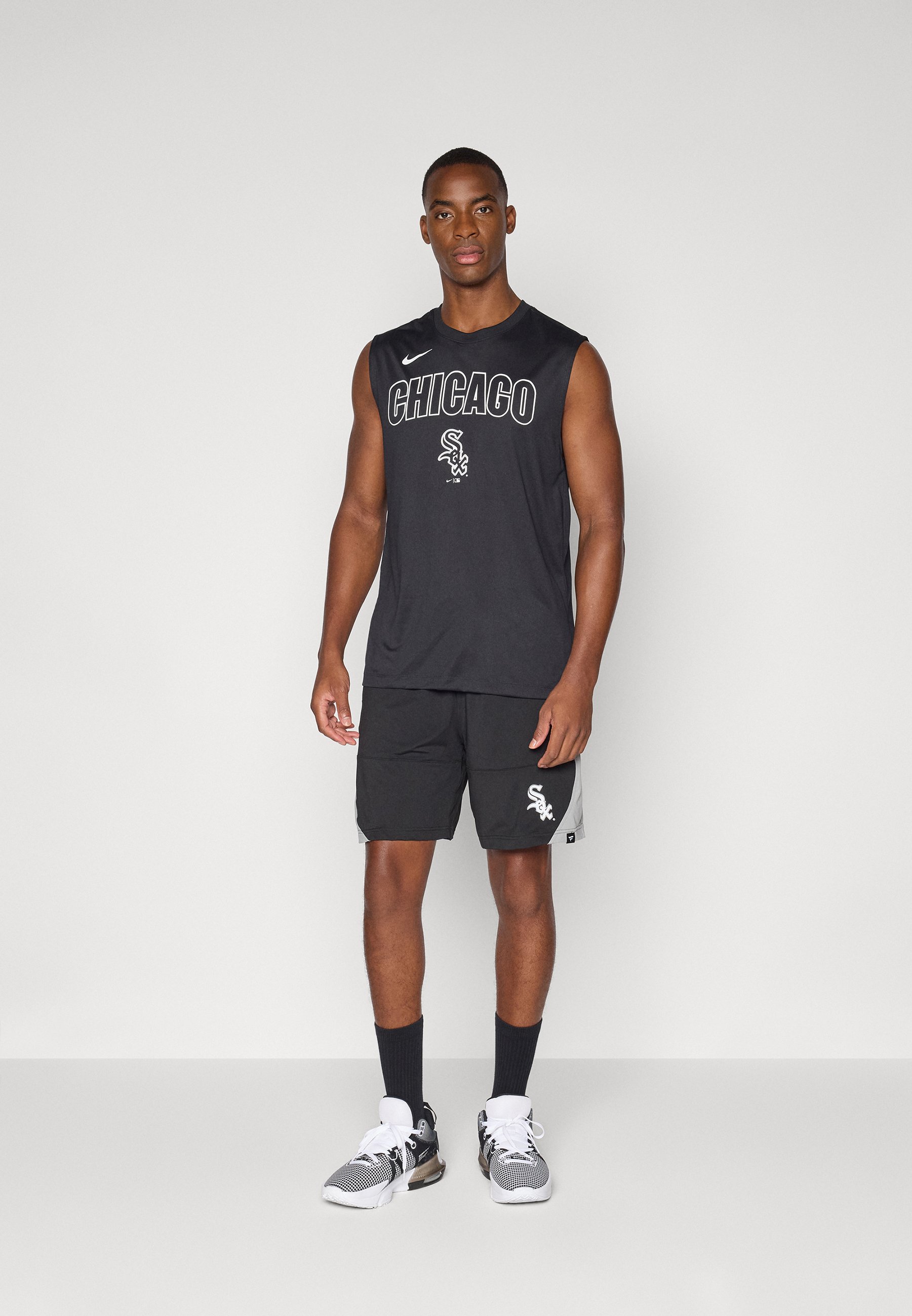 Nike Performance MLB CHICAGO WHITE SOX KNOCKOUT MUSCLE TANK