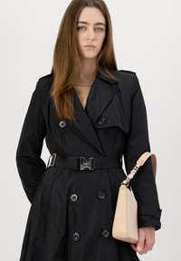 Elisabetta Franchi WOMENS DUST COAT - Klasický kabát - nero