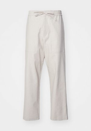 Iceberg PANTALONE TESSUTO - Pantalon classique - rigato milk stucco