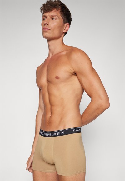 Polo Ralph Lauren TRUNK 5 PACK - Boxer alsónadrág - black/trail/khaki