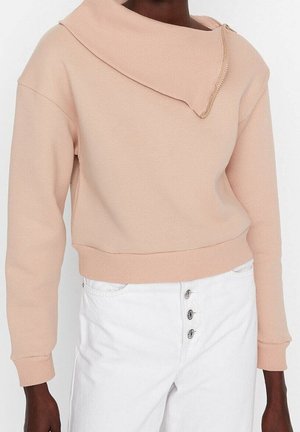 Sweatshirt - beige