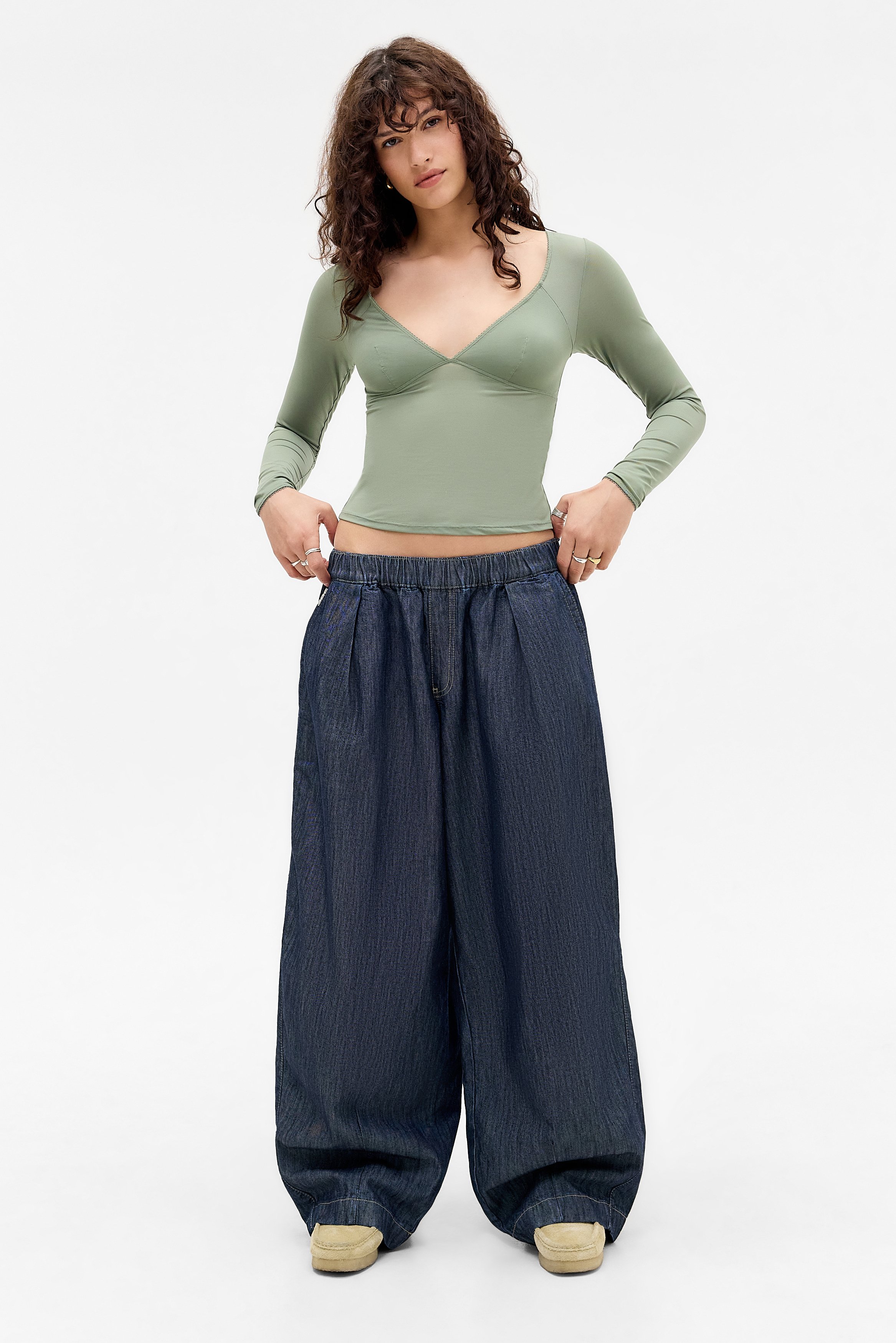 BDG Urban Outfitters BOBBI RAW COCOON - Relaxed fit jeans - mid