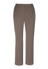 GOLDNER Stoffhose - taupe