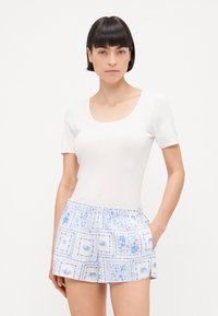 Hollister Co. Donji dio pidžame - white/blue