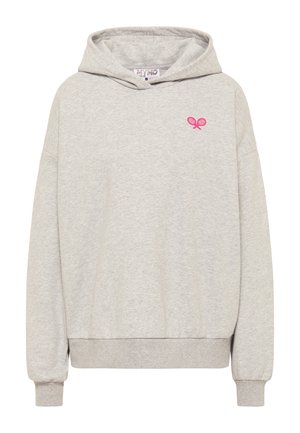 myMo ATHLSR, Hoodie - hellgrau melange