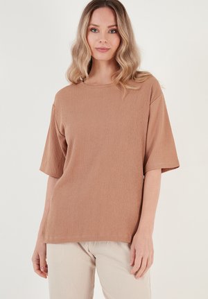 T-shirt basic - biscuit