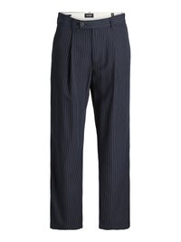 JPSTBILL BAMFORD PLEATED - Chino-püksid - dark navy