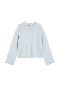 LONGSLEEVE ROUND NECK - Strickpullover - silvery blue