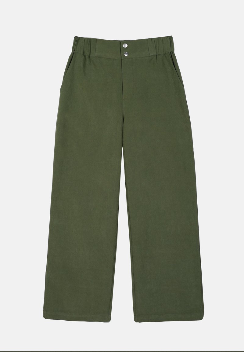 Anna Field Broek donkergroen