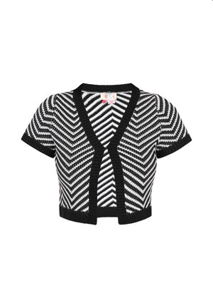 IZIA, IZIA CARDIGAN - Cardigan - black white