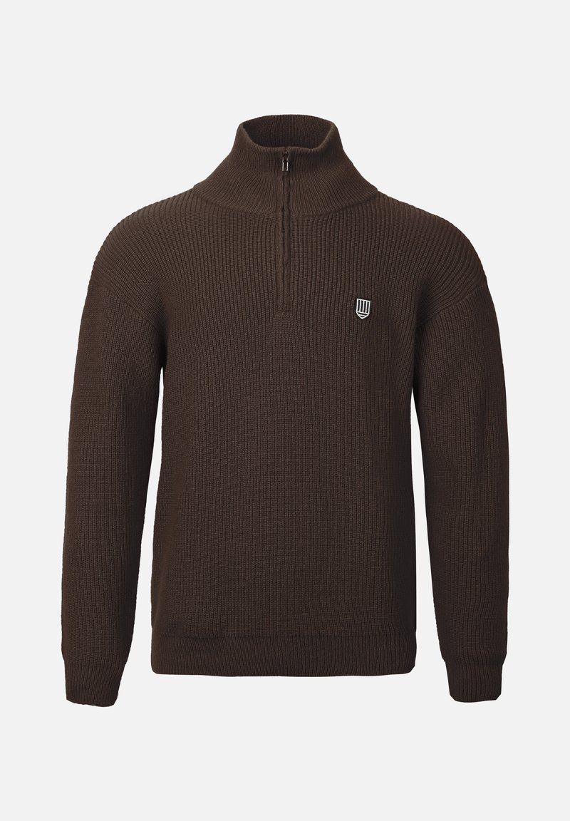 Pier One Trui donkerbruin mêleerd Pier One Trui donkerbruin mêleerd