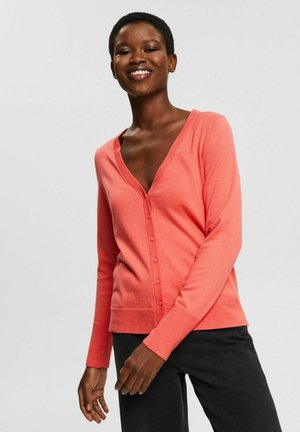 COO BTTND - Cardigan - coral