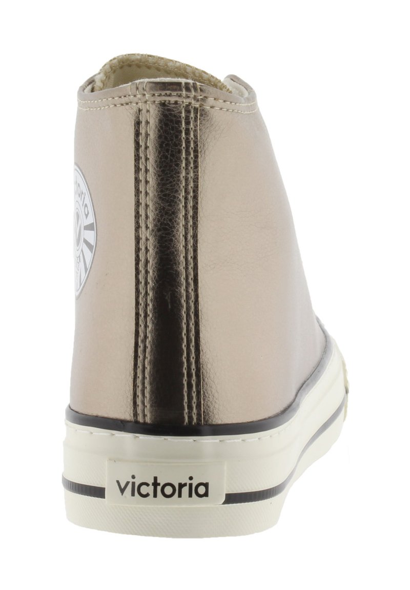 Victoria Shoes TRIBU EFFECT MID SHINY Sneaker high platino