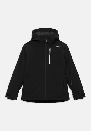 KID JACKET FIX HOOD UNISEX - Μπουφάν σκι - nero