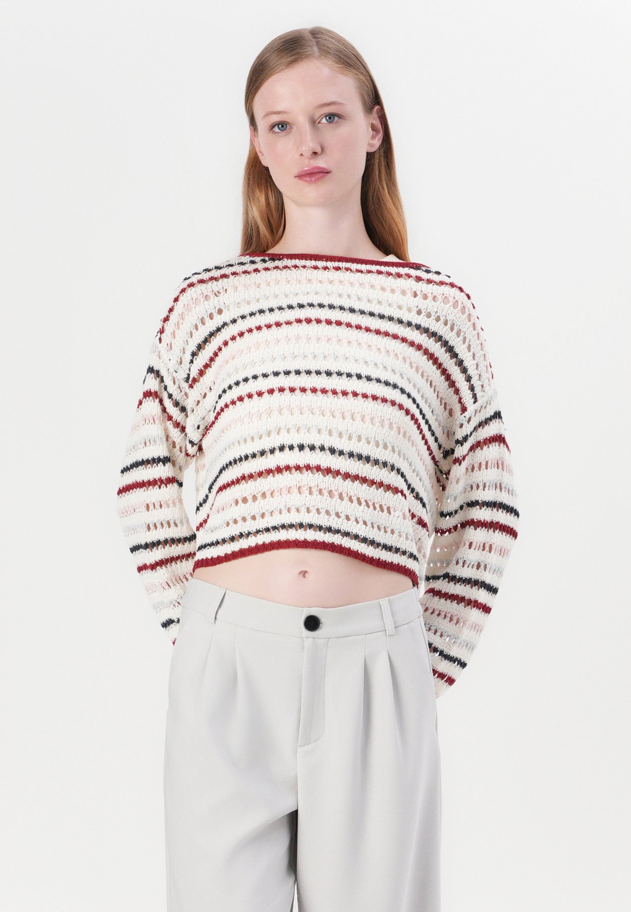 ONLGEENA STRIPE BOATNECK