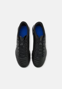 Nike Performance TIEMPO LEGEND 10 CLUB TF - Turf football boots - black/chrome/hyper royal