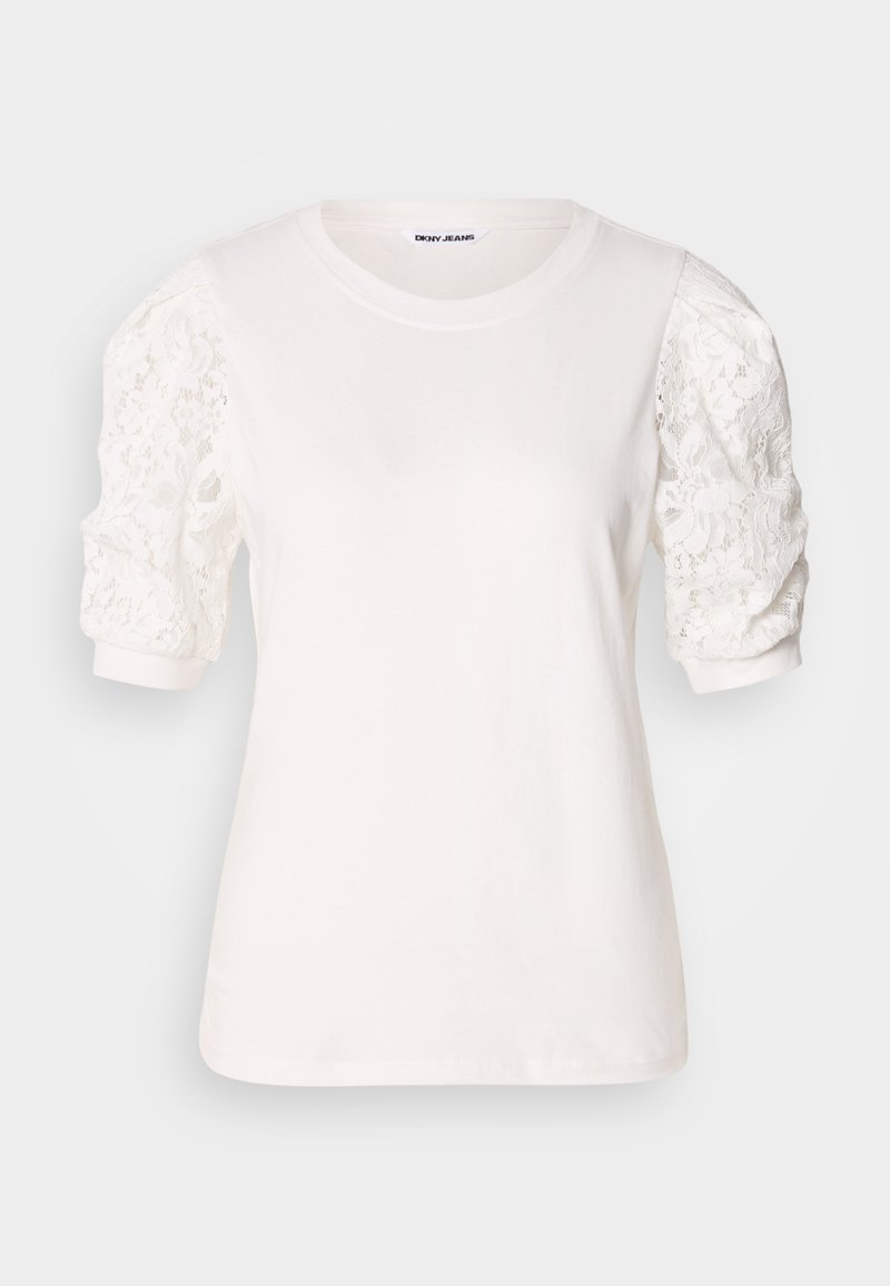 DKNY T-shirt print crème
