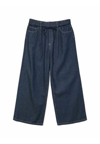 WEIT GESCHNITTEN VMVALERIA MID RISE  - Flared jeans - dark blue denim