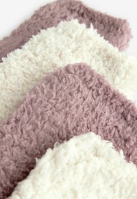 Next SUPER COSY ANKLE 2 PACK - REGULAR FIT - Zoknik - mink ecru