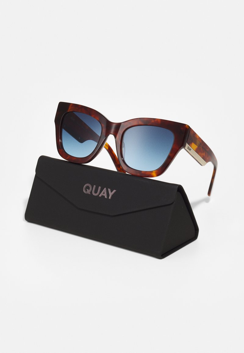 QUAY AUSTRALIA BY THE WAY UNISEX - Sunglasses - brown/navy  display picture 1