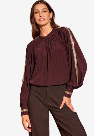 Love & Roses REGULAR FIT - CREW NECK SEQUIN  - Blůza - red