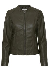 BYACOM - Veste en similicuir - deep depths