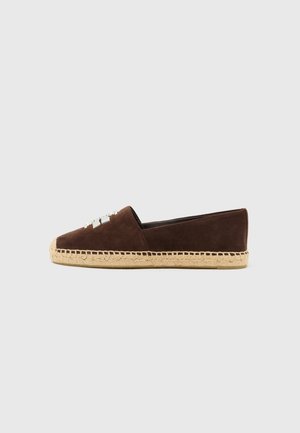 Tory Burch, ELEANOR - Espandrilky - dark cocoa/silver-coloured
