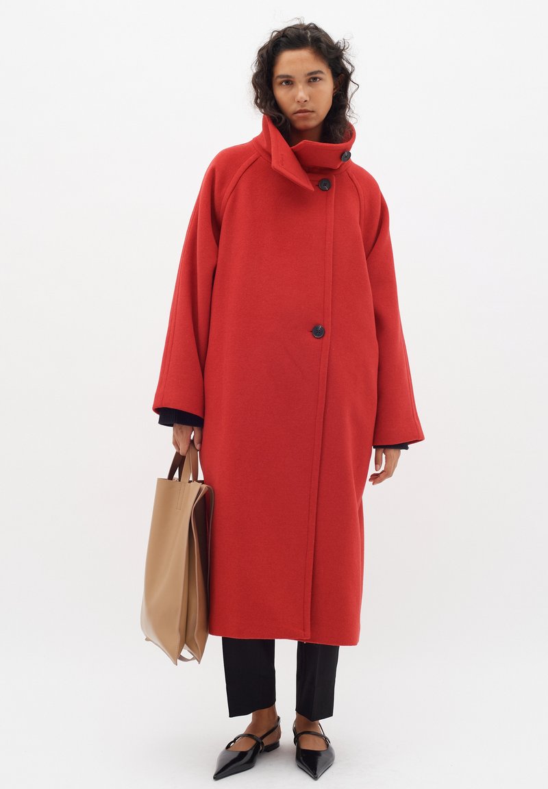 InWear THORAIW COLLAR  - Klasikinis paltas - rusty red
